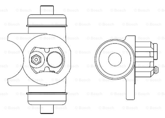 BOSCH Jarrusylinteri F 026 002 352