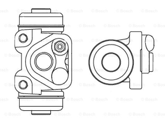 BOSCH Jarrusylinteri F 026 002 368