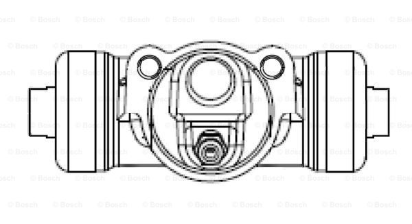 BOSCH Jarrusylinteri F 026 002 386