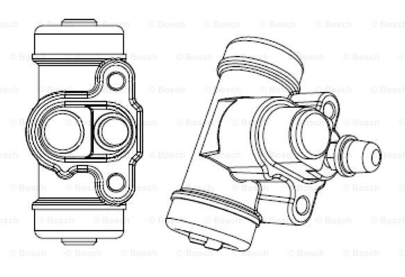 BOSCH Jarrusylinteri F 026 002 388