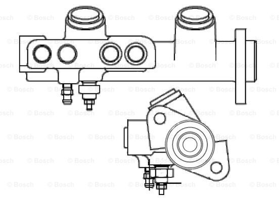 BOSCH Jarrupääsylinteri F 026 003 014