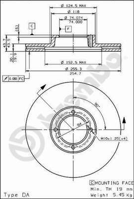 BRECO Jarrulevy BS 8089