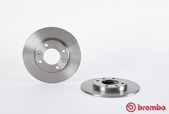 BREMBO Jarrulevy 08.9602.10