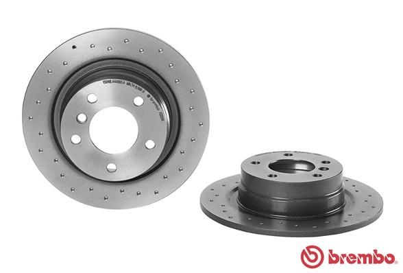 BREMBO Jarrulevy 08.A205.1X