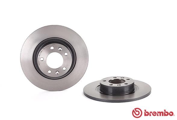 BREMBO Jarrulevy 08.A615.11