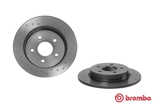 BREMBO Jarrulevy 08.A725.1X