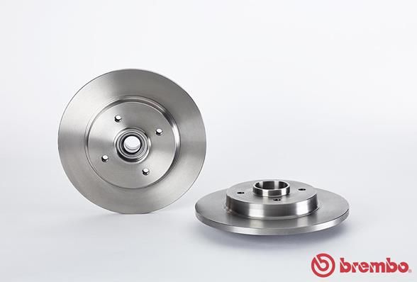 BREMBO Jarrulevy 08.A729.17
