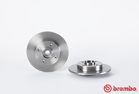 BREMBO Jarrulevy 08.A858.17