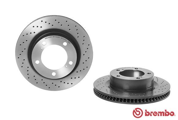 BREMBO Jarrulevy 09.A966.1X