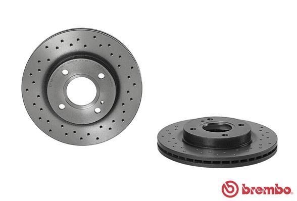BREMBO Jarrulevy 09.A968.2X