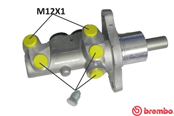 BREMBO Jarrupääsylinteri M 06 027