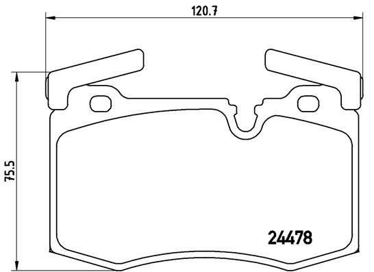 BREMBO Jarrupala, levyjarru P 06 068