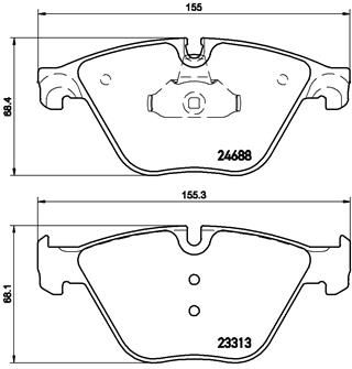 BREMBO Jarrupala, levyjarru P 06 074