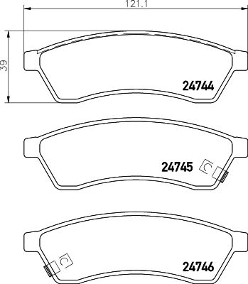 BREMBO Jarrupala, levyjarru P 10 060