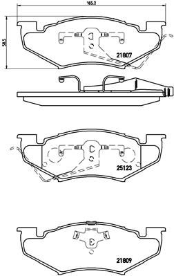 BREMBO Jarrupala, levyjarru P 11 020