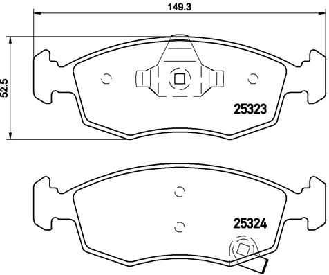 BREMBO Jarrupala, levyjarru P 11 031