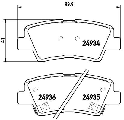 BREMBO Jarrupala, levyjarru P 30 047