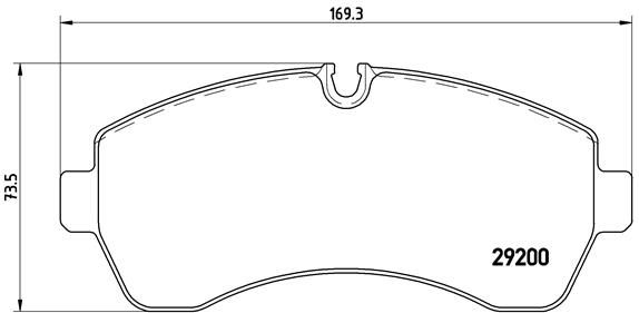 BREMBO Jarrupala, levyjarru P 50 059