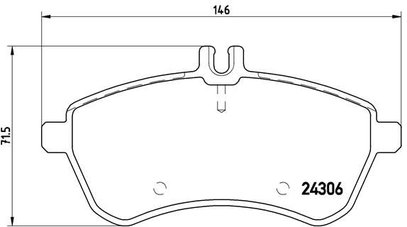 BREMBO Jarrupala, levyjarru P 50 071