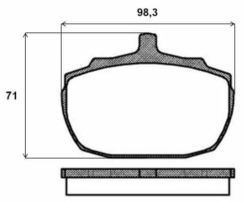 BREMBO Jarrupala, levyjarru P 52 005