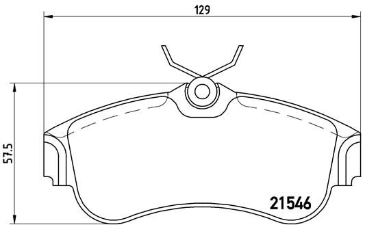 BREMBO Jarrupala, levyjarru P 56 022