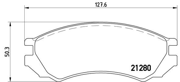 BREMBO Jarrupala, levyjarru P 56 023