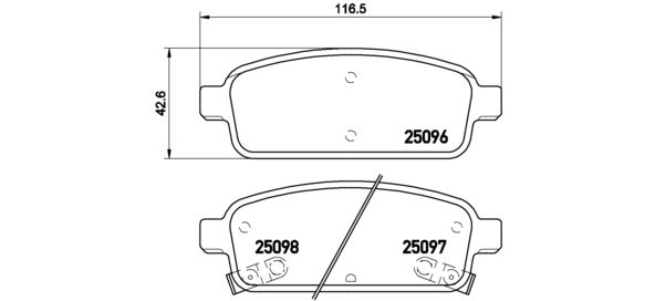 BREMBO Jarrupala, levyjarru P 59 078