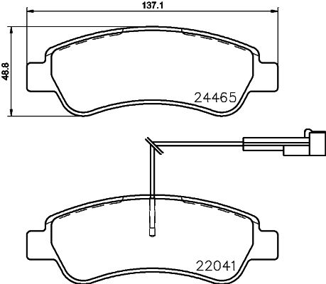 BREMBO Jarrupala, levyjarru P 61 125