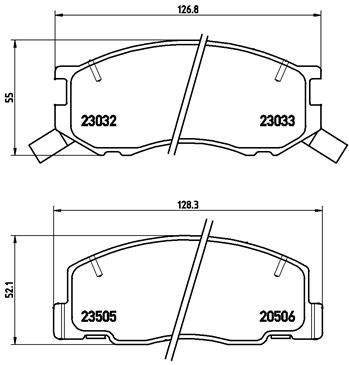 BREMBO Jarrupala, levyjarru P 83 093