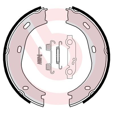 BREMBO Jarrukenkäsarja, seisontajarru S 50 501