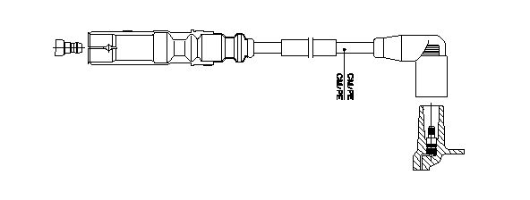 BREMI Sytytysjohto 1A22E26