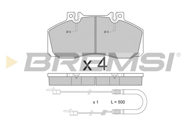 BREMSI Jarrupala, levyjarru BP2409