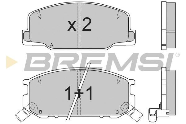 BREMSI Jarrupala, levyjarru BP2537