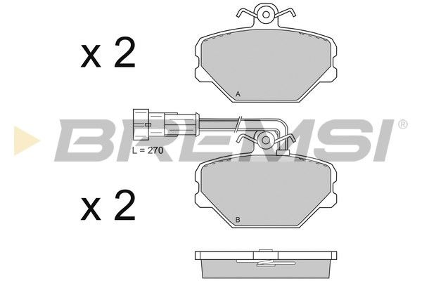 BREMSI Jarrupala, levyjarru BP2693