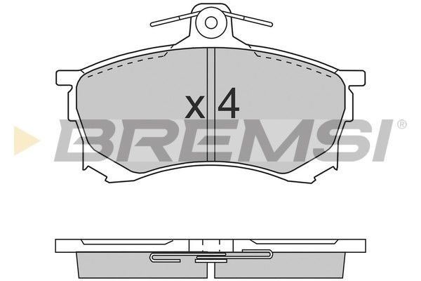 BREMSI Jarrupala, levyjarru BP2700