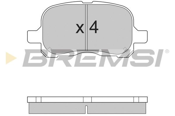 BREMSI Jarrupala, levyjarru BP2859