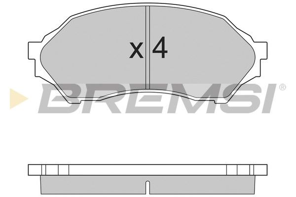 BREMSI Jarrupala, levyjarru BP2895