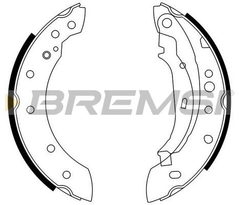 BREMSI Jarrukenkäsarja GF0391