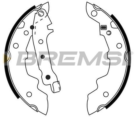 BREMSI Jarrukenkäsarja GF0412