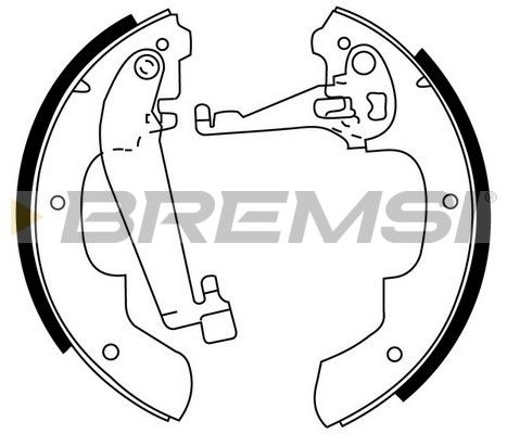 BREMSI Jarrukenkäsarja GF0445