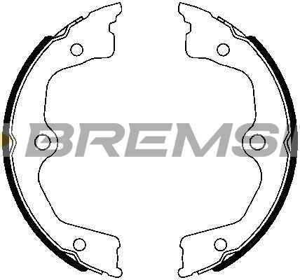 BREMSI Jarrukenkäsarja, seisontajarru GF0721