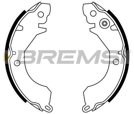 BREMSI Jarrukenkäsarja GF0730