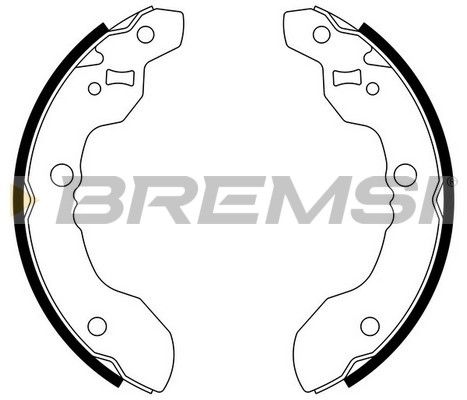 BREMSI Jarrukenkäsarja GF0921