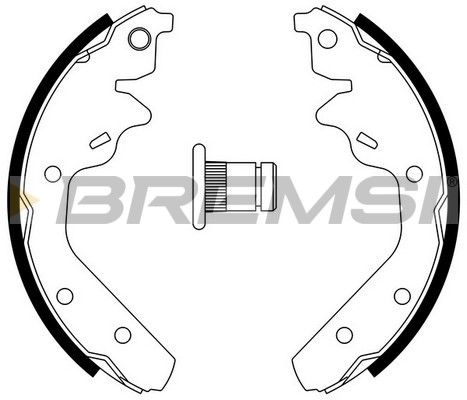 BREMSI Jarrukenkäsarja GF4519