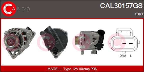 CASCO Laturi CAL30157GS