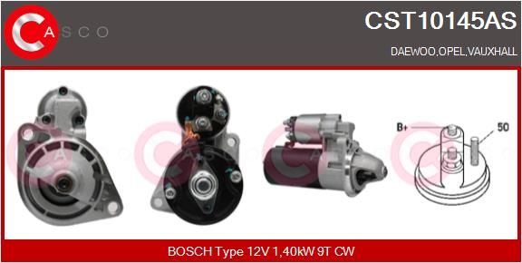 CASCO Käynnistinmoottori CST10145AS
