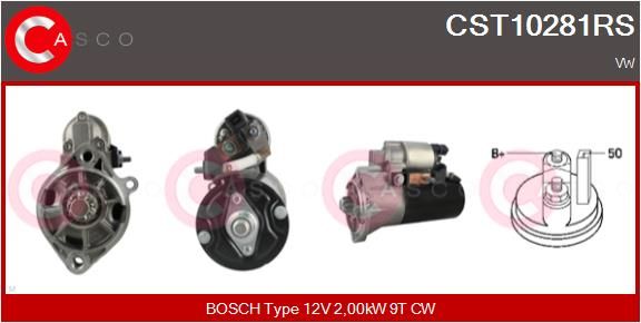 CASCO Käynnistinmoottori CST10281RS