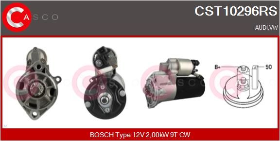 CASCO Käynnistinmoottori CST10296RS