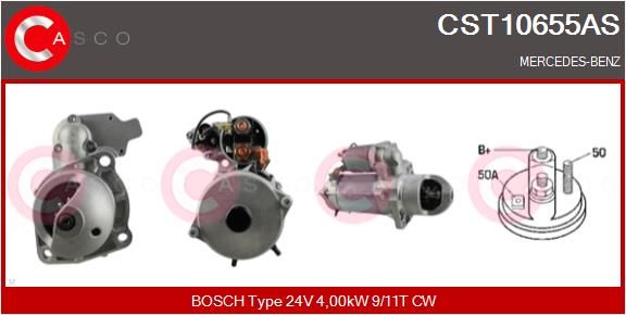 CASCO Käynnistinmoottori CST10655AS