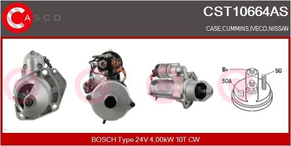 CASCO Käynnistinmoottori CST10664AS
